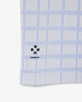 POLO LACOSTE X DANIIL MEDVEDEV CARREAUX BLANC/BLEU 5