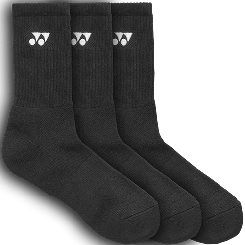 YONEX CHAUSSETTE NOIR X3