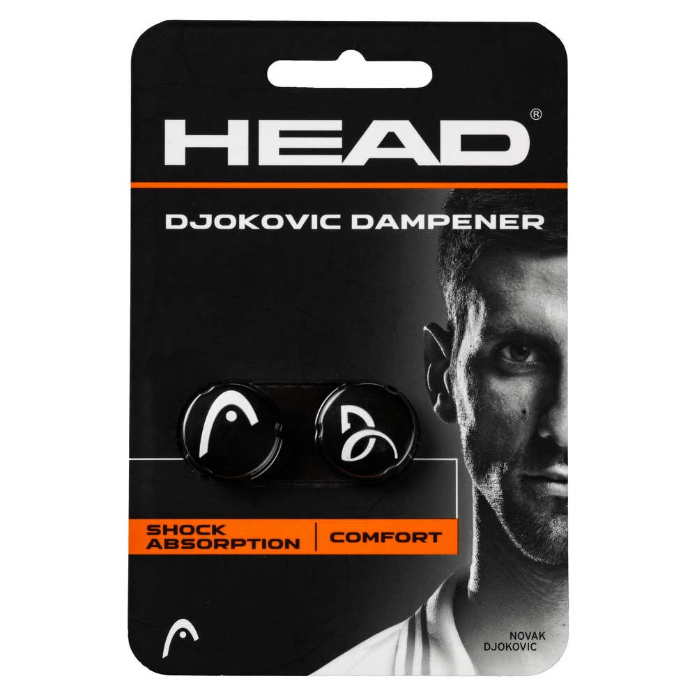 Head ANTIVIBRATEUR HEAD DJOKOVIC NOIR (x2) Noir