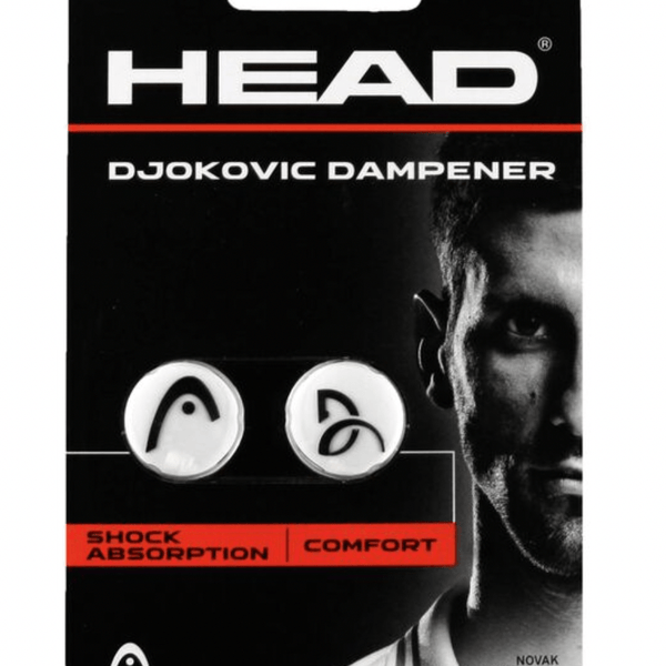 Head ANTIVIBRATEURS HEAD DJOKOVIC (x2) white