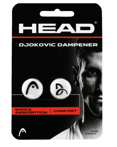 ANTIVIBRATEURS HEAD DJOKOVIC BLANC (x2)