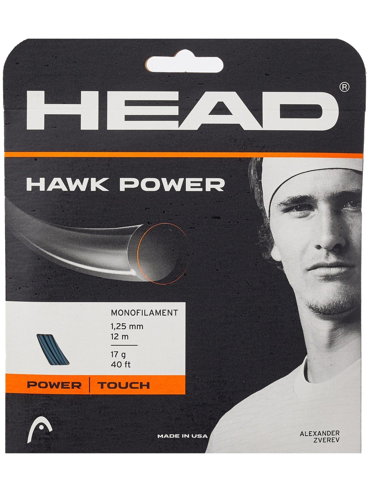 Head CORDAGE HEAD HAWK POWER (12M)