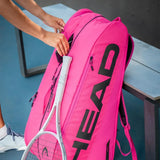 SAC TENNIS HEAD TOUR 9 RAQUETTES L ROSE 6