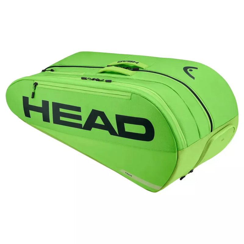 SAC DE TENNIS HEAD TOUR RACQUET BAG L VERT 2026 (12 RAQUETTES)