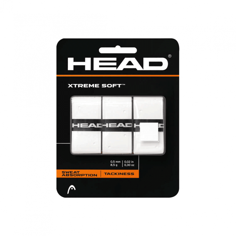 Head SURGRIPS HEAD XTREMESOFT (x3) white