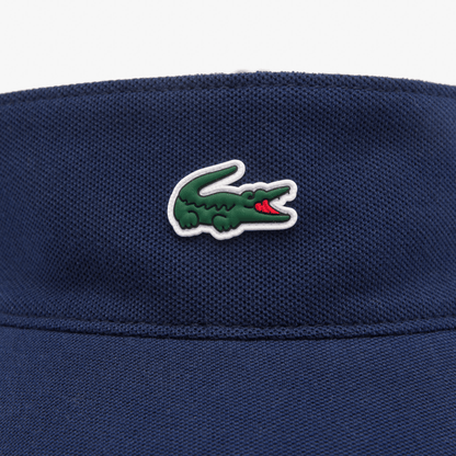 Lacoste VISIÈRE SPORT LACOSTE EN PIQUÉ ET ÉPONGE blue