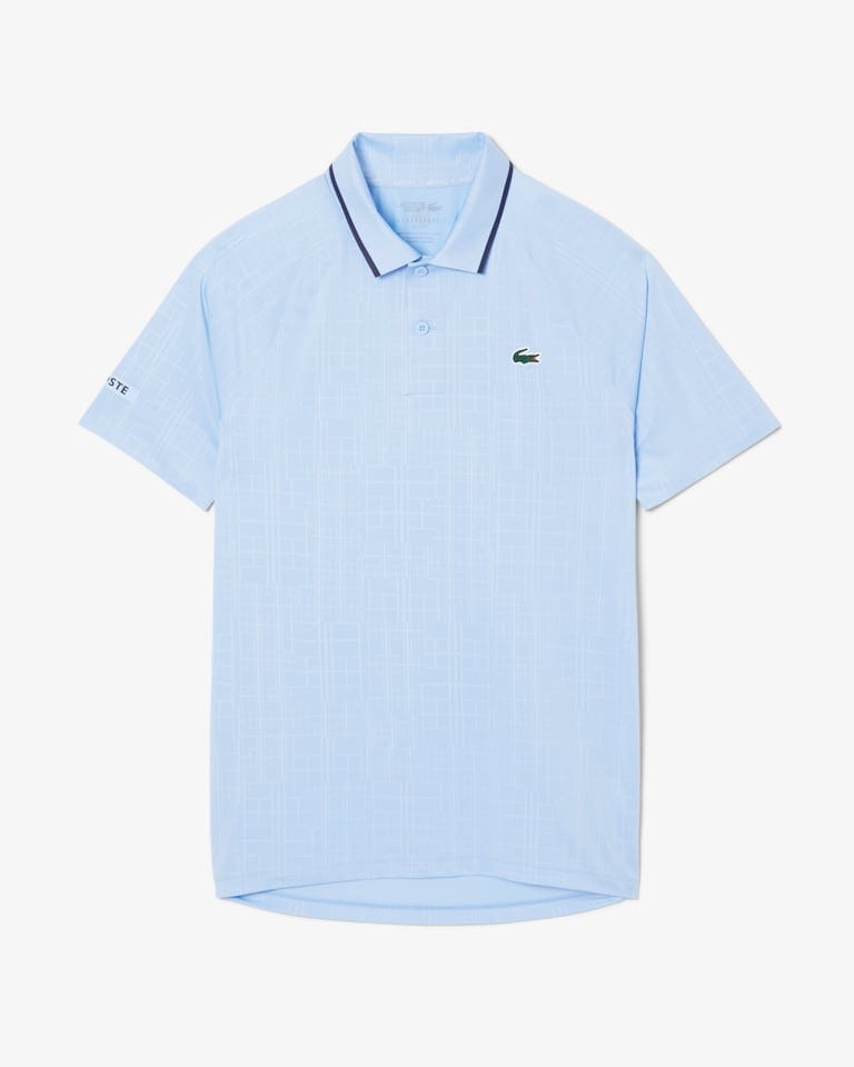 Lacoste POLO LACOSTE TENNIS x NOVAK DJOKOVIC ON COURT Bleu / S