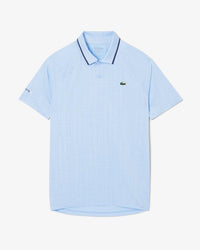 Lacoste POLO LACOSTE TENNIS x NOVAK DJOKOVIC ON COURT Bleu / S