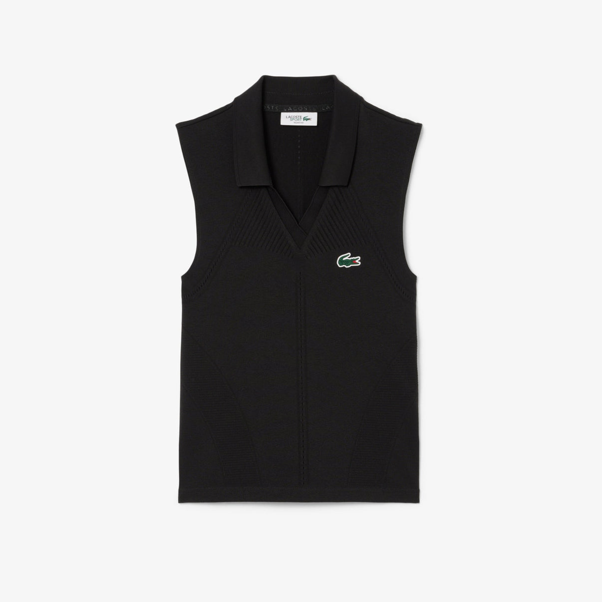 Lacoste POLO LACOSTE SANS MANCHES MAILLE STRETCH FEMME