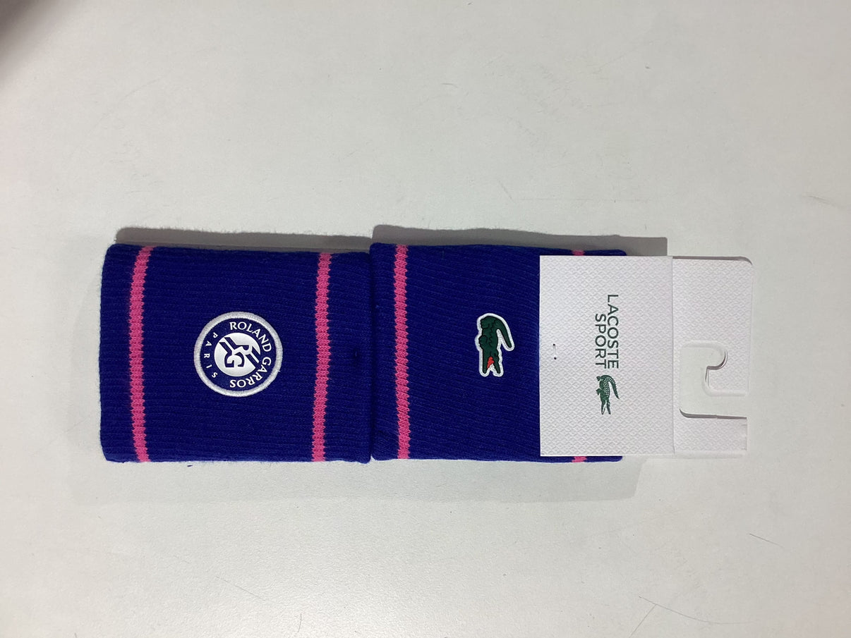 Lacoste SERRE POIGNETS LACOSTE RG 2025 Bleu