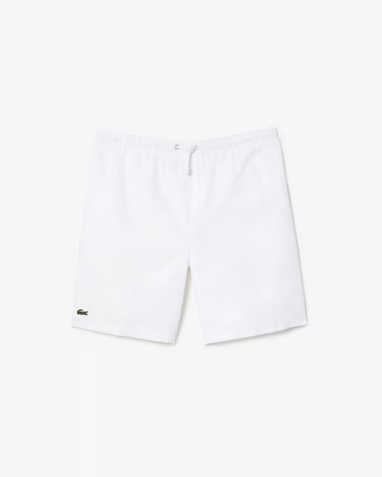 Lacoste SHORT LACOSTE TENNIS LÉGER EN TAFETAS DIAMENTÉ GH353T Blanc / 2