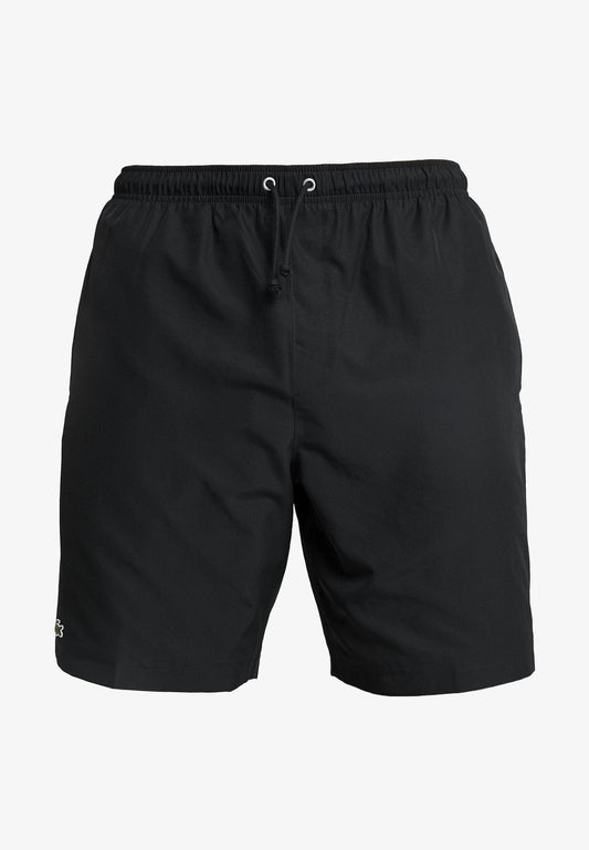 Lacoste SHORT TENNIS TAFETAS DIAMANTÉ NOIR RELAXED FIT NOIR