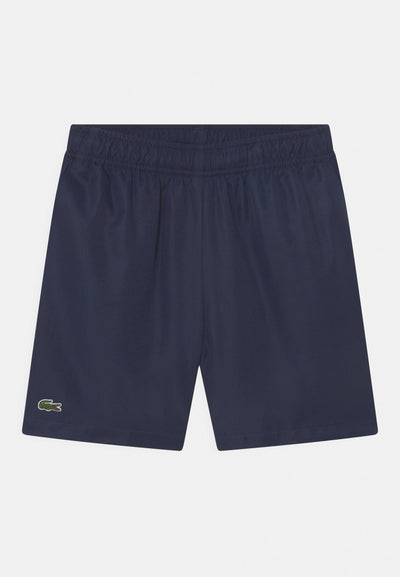 SHORT TENNIS JUNIOR EN TAFFETAS DIAMANTÉ BLEU