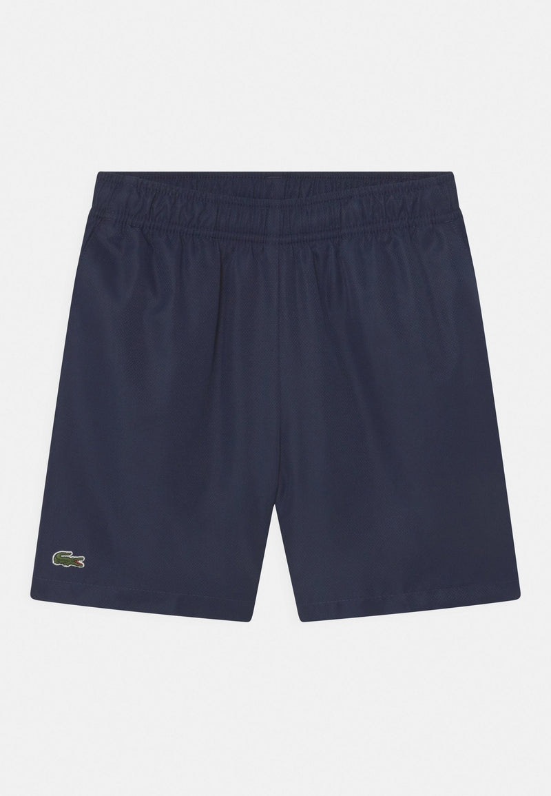 SHORT TENNIS JUNIOR EN TAFFETAS DIAMANTÉ BLEU