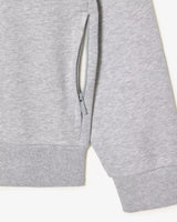 SWEAT-SHIRT ZIPPÉ SANS CAPUCHE LACOSTE HOMME GRIS 2