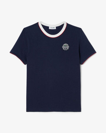 T-SHIRT LACOSTE HÉRITAGE ULTRA DRY BADGE