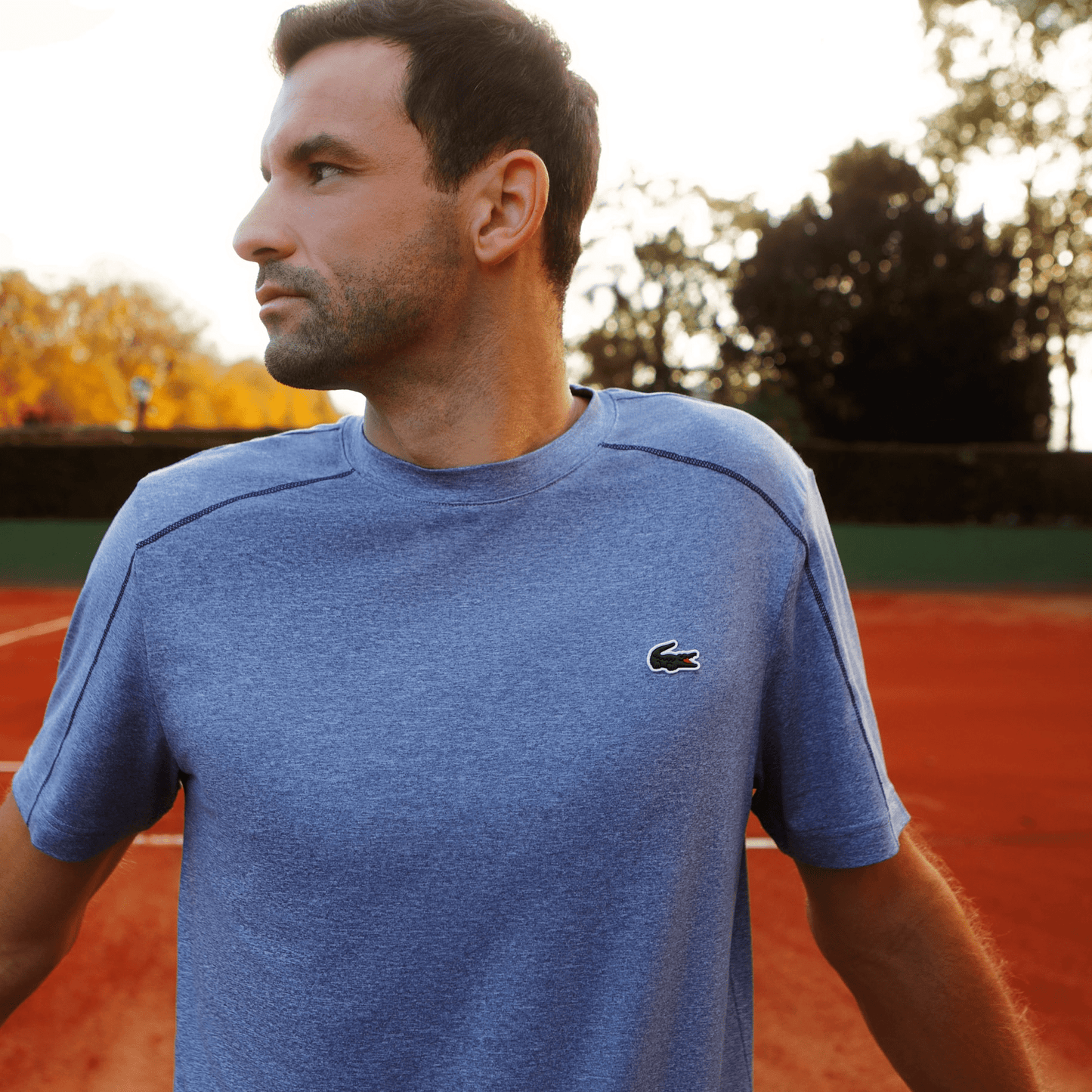 Lacoste T-SHIRT LACOSTE TENNIS ULTRA DRY STRETCH