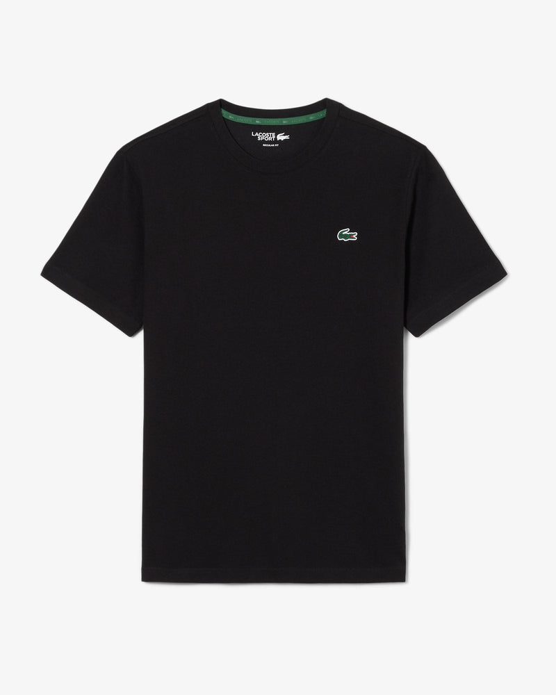 T-SHIRT LACOSTE CORE PERFORMANCE GRAPHIQUE (NOIR)