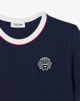 T-SHIRT LACOSTE HÉRITAGE ULTRA DRY BADGE 3