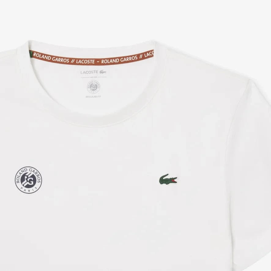 Lacoste T-SHIRT PERMANENT HOMME LACOSTE x ROLAND-GARROS