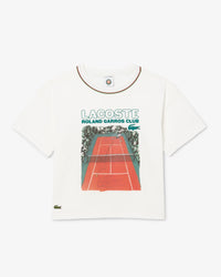 Lacoste T-SHIRT ROLAND GARROS WOMEN 2025