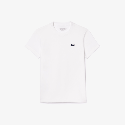 T-SHIRT LACOSTE FEMME COTON TECHNIQUE ULTRA DRY
