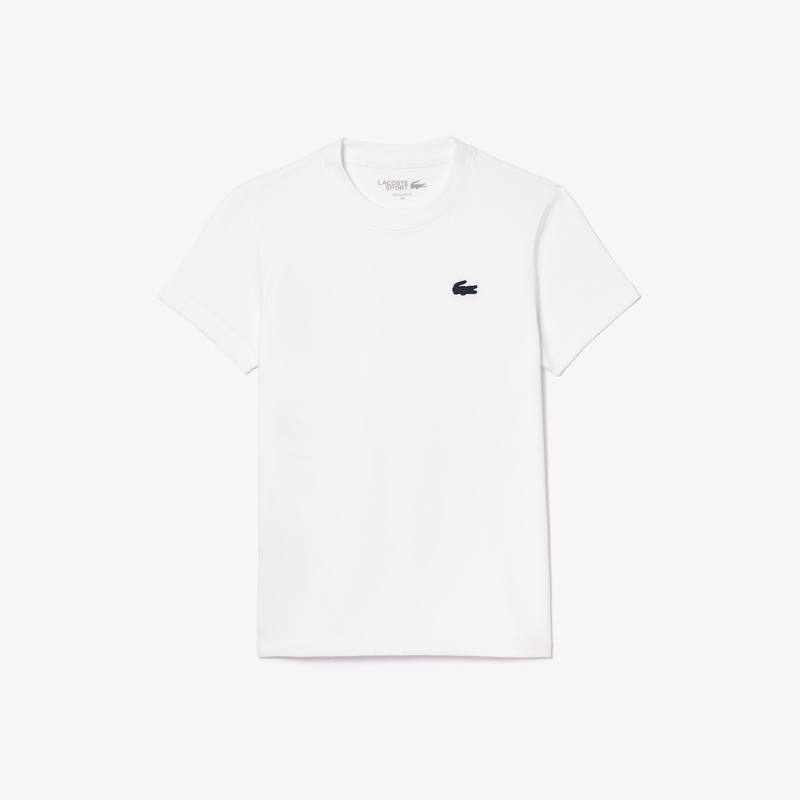 T-SHIRT LACOSTE FEMME COTON TECHNIQUE ULTRA DRY
