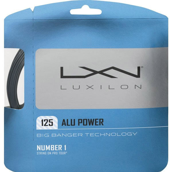 Luxilon Cordage Luxilon Big Banger Alu Power - 12m gray / 1.25 / Monofilament