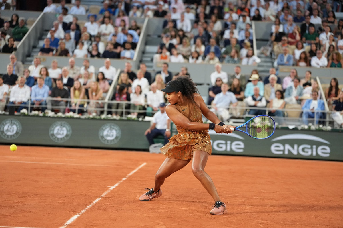 Naomi Osaka avec sa raquette Yonex EZONE 98