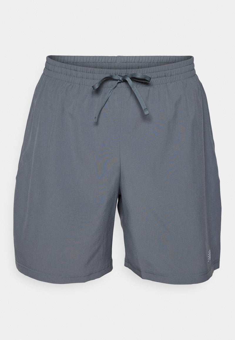 SHORT DE SPORT HOMME NEW BALANCE ESSENTIALS - GRIS