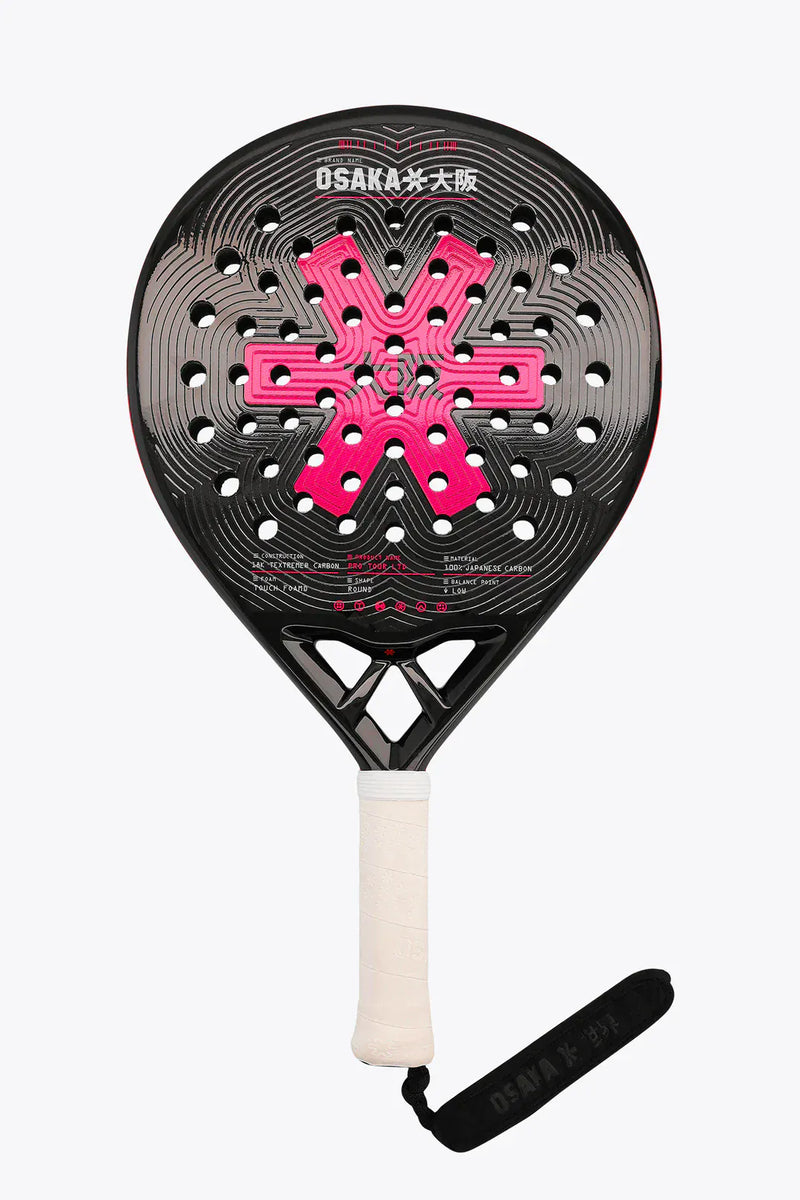 OSAKA PADEL RACKET- PRO TOUR LTD - CONTROL | POMPEIAN RED