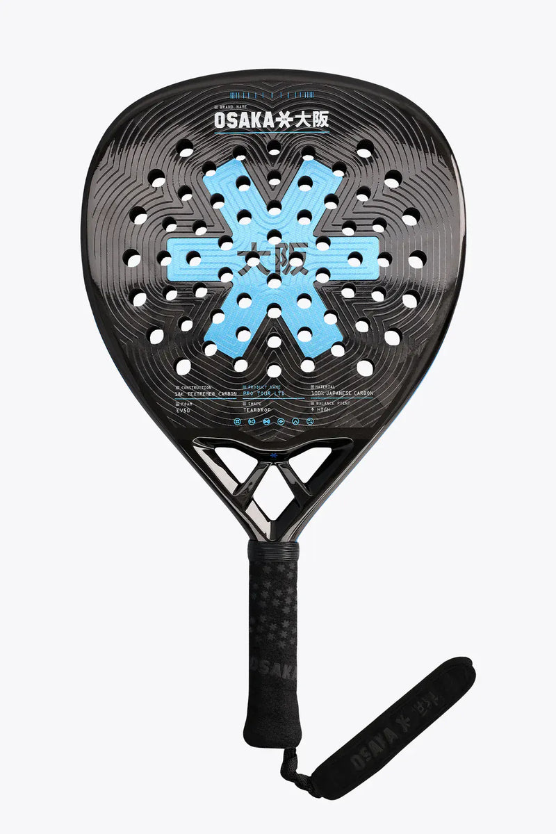 OSAKA PADEL l RACKET - PRO TOUR  LTD - POWER | SILVER LAKE BLUE
