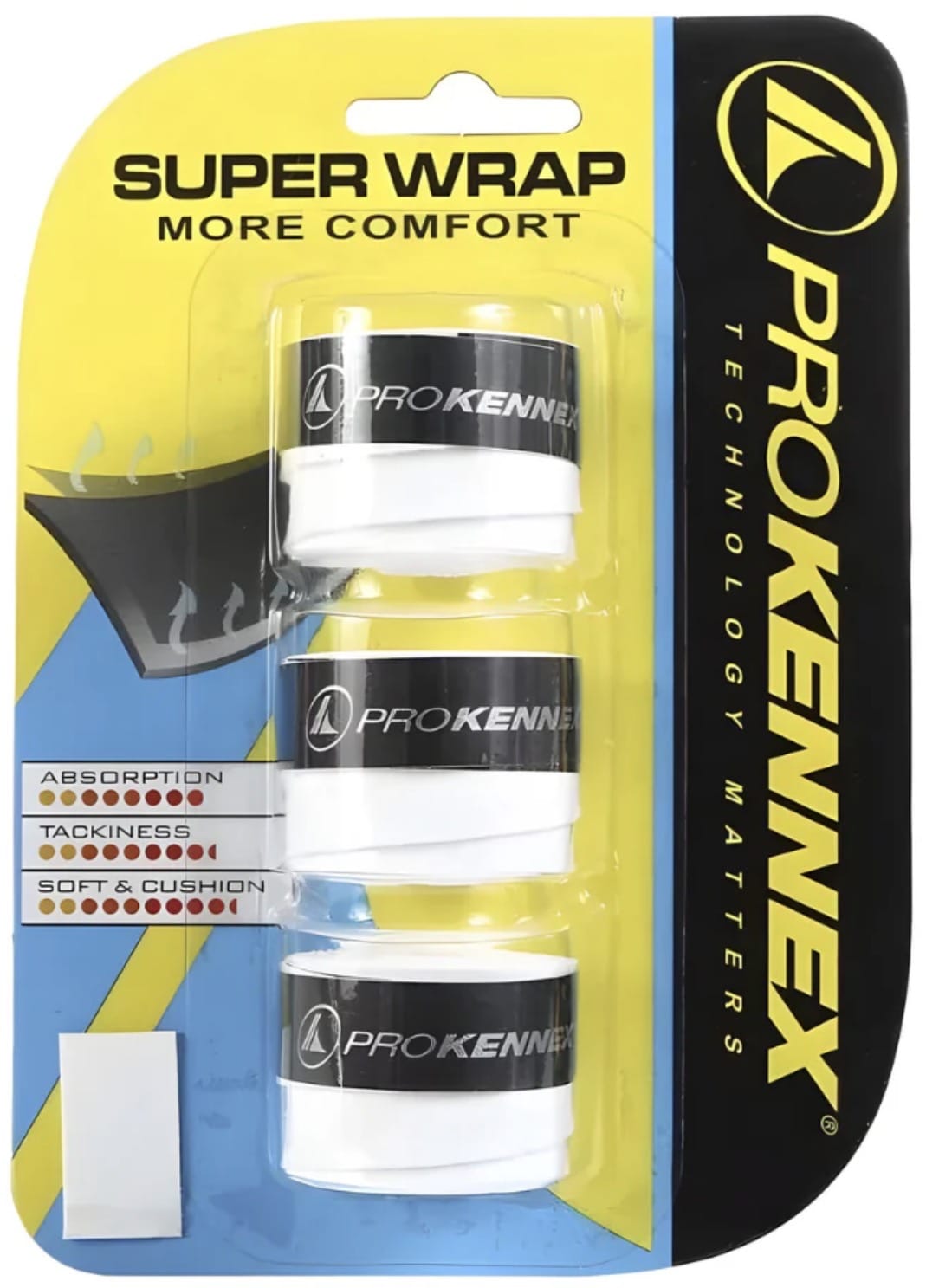 Pro kennex SURGRIPS PRO KENNEX SUPERWRAP (X3) BLANC Blanc
