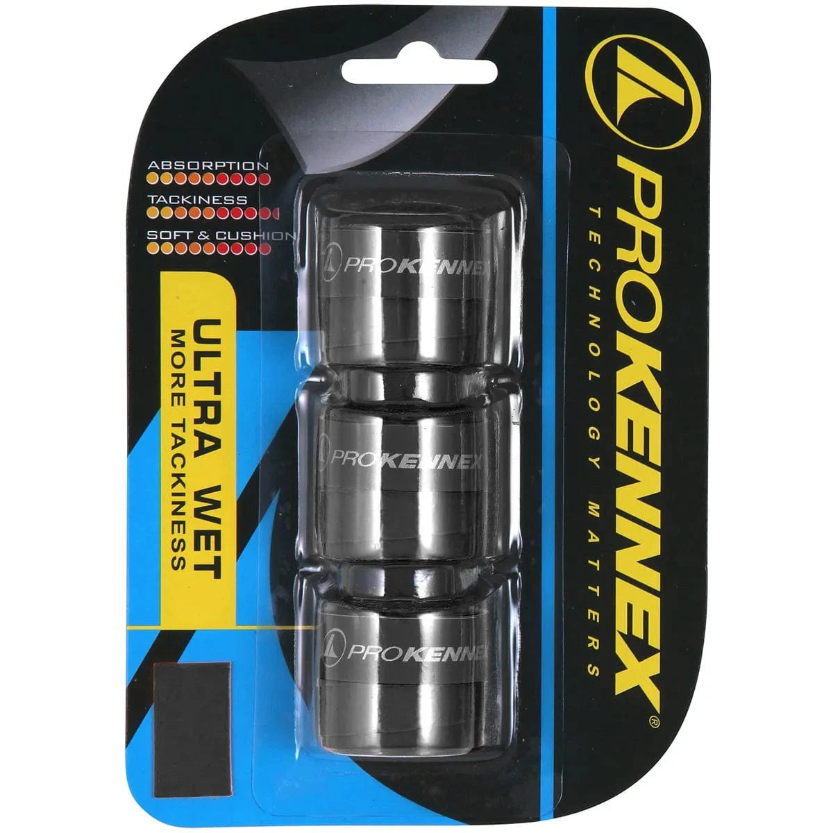 Pro kennex SURGRIPS PRO KENNEX ULTRA WET (X3) Noir