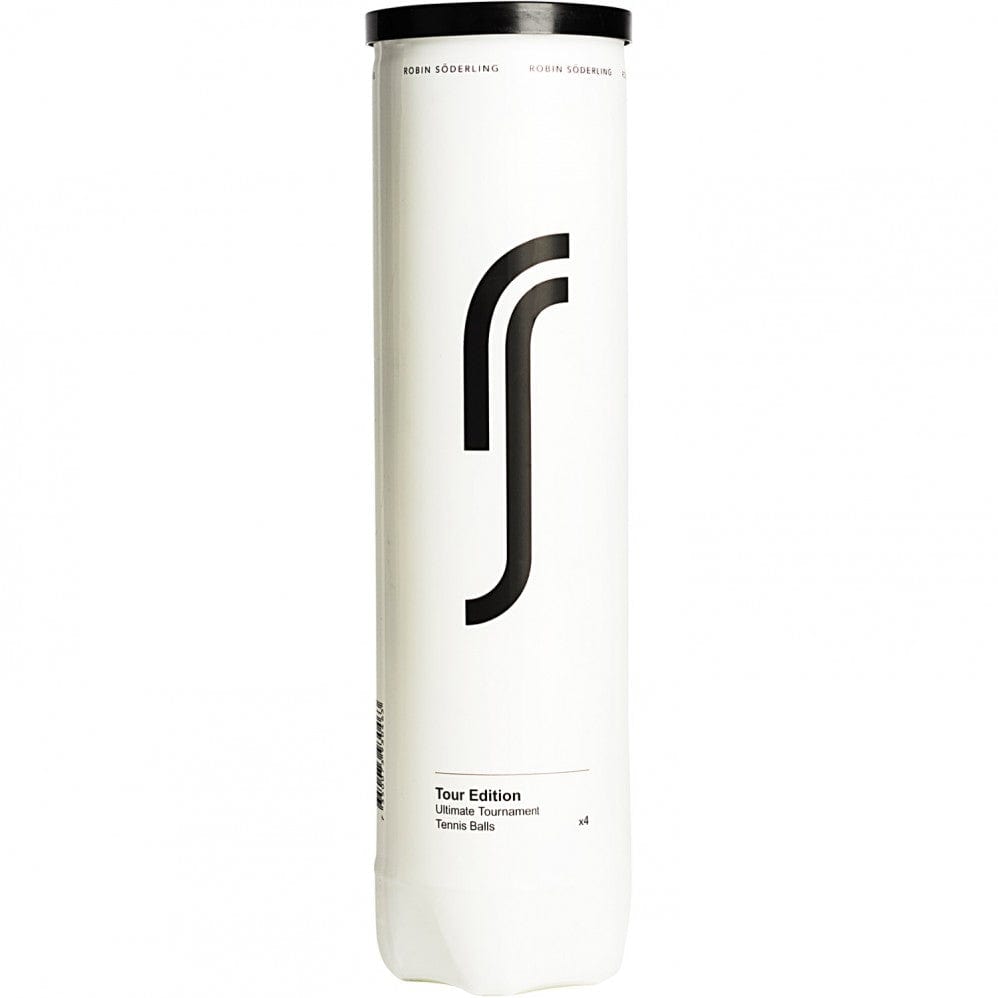 Robin Soderling TUBE DE 4 BALLES ROBIN SODERLING TOUR EDITION 4 balles / yellow