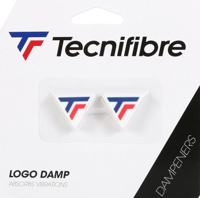 Tecnifibre ANTIVIBRATEURS TECNIFIBRE LOGO DAMP TRICOLORE white