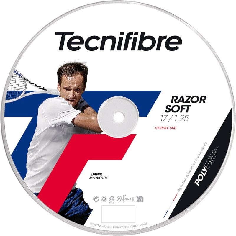 Tecnifibre BOBINE DE CORDAGE TECNIFIBRE RAZOR SOFT 1.25 (200M)