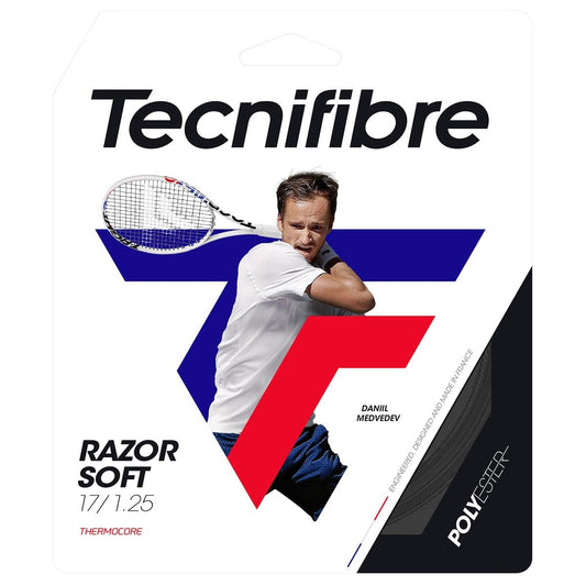 Tecnifibre Cordage Tecnifibre Razor Soft - 12m noir / 1.25 / Monofilament