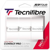 Tecnifibre SURGRIPS TECNIFIBRE CONTACT PRO (x3) white