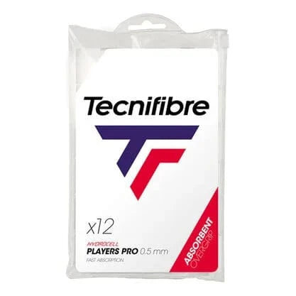 Tecnifibre PACK 12 SURGRIPS PLAYERS PRO FEEL Blanc