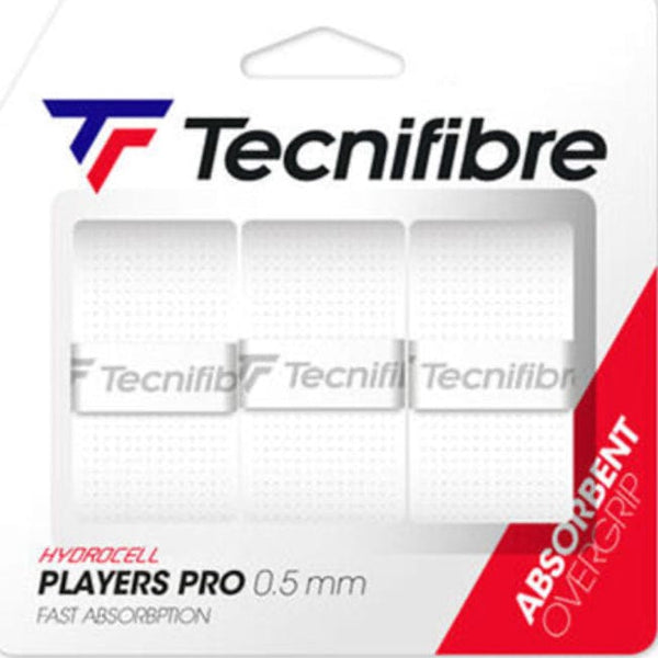 Tecnifibre SURGRIPS TECNIFIBRE PLAYERS PRO (x3) white