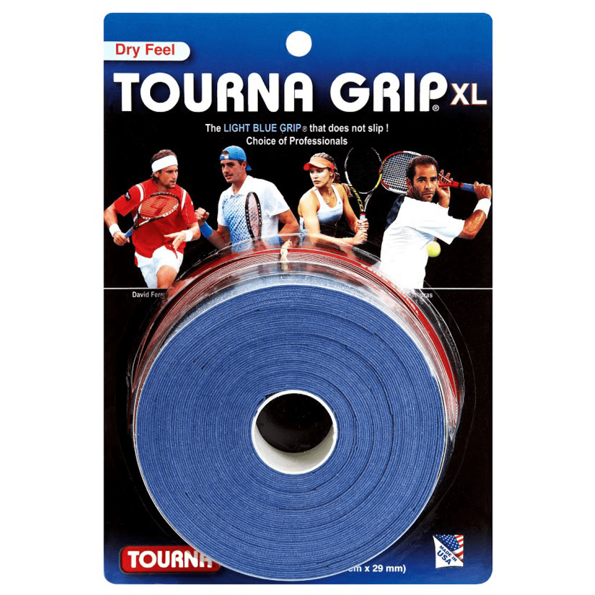 Tourna 10 SURGRIPS TOURNA GRIP ORIGINAL XL blue