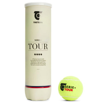 TUBE DE BALLES TRETORN SERIE+ TOUR (x4)