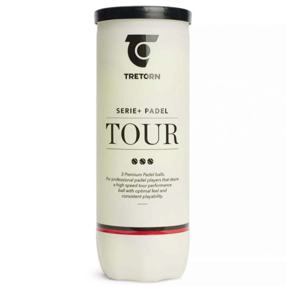 Tretorn TUBE DE 3 BALLES TRETORN SERIE+ PADEL TOUR