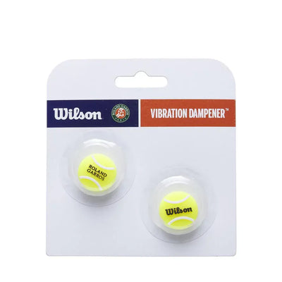 ANTIVIBRATEURS WILSON ROLAND GARROS BALLE DE TENNIS (x2)