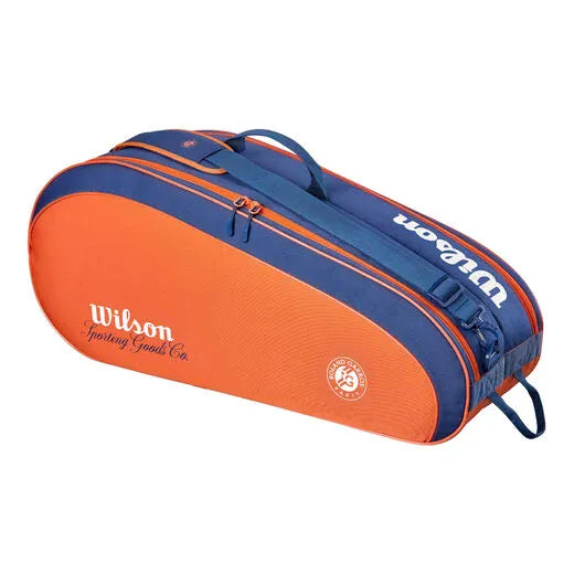 Wilson SAC DE TENNIS WILSON TEAM ROLAND GARROS 6 RAQUETTES Bleu