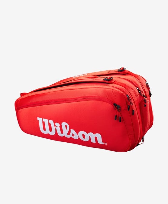 Wilson SAC WILSON SUPER TOUR RED (15 RAQUETTES) Rouge / 15 raquettes