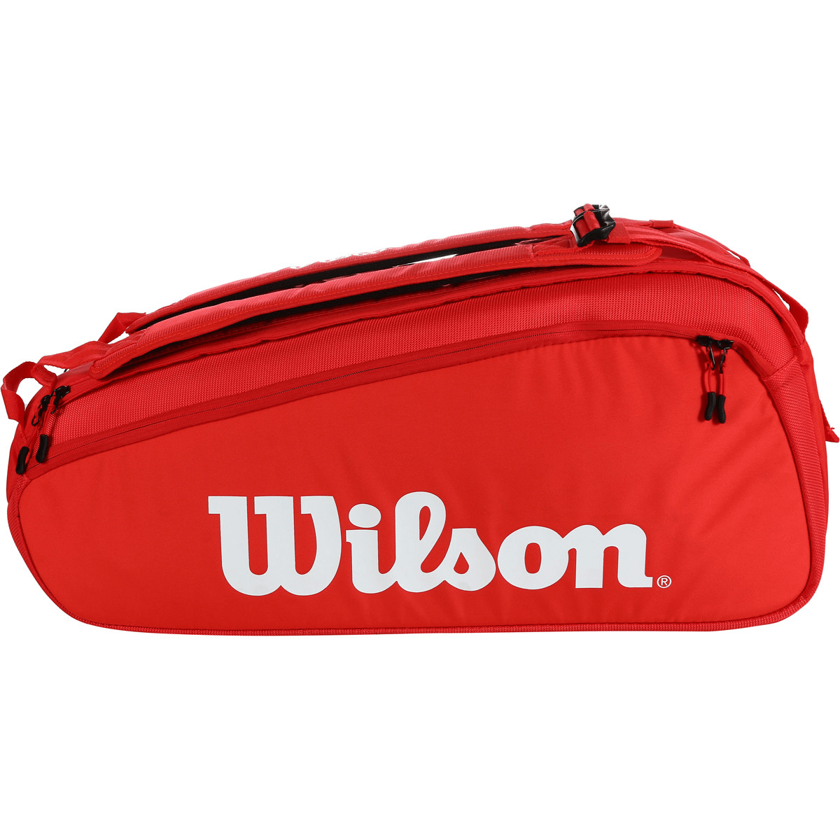 Wilson SAC WILSON SUPER TOUR RED (9 RAQUETTES) Rouge / 9 raquettes