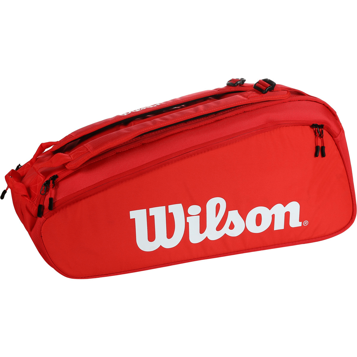 Wilson SAC WILSON SUPER TOUR RED (9 RAQUETTES) Rouge / 9 raquettes