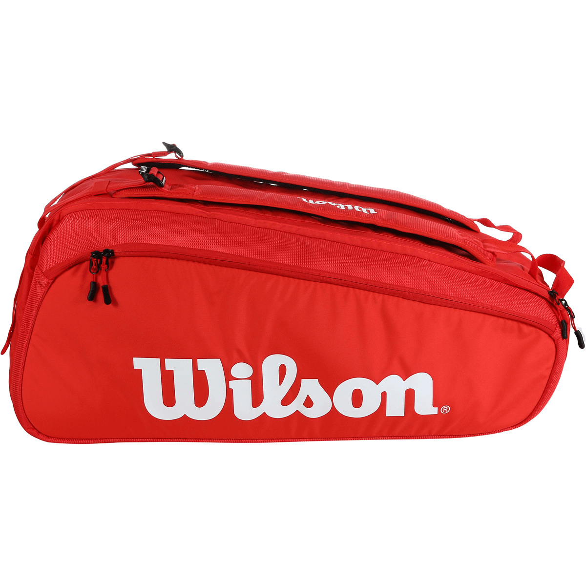 Wilson SAC WILSON SUPER TOUR RED (9 RAQUETTES) Rouge / 9 raquettes